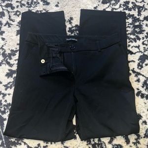 Women’s black dress slacks straight leg